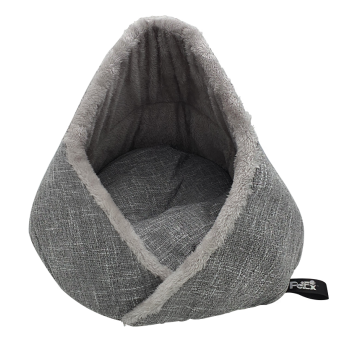Igloo Bed Shaped - Grey 45X32 cm
