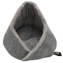 Igloo Bed Shaped - Grey 45X32 cm