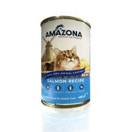 Amazona cat food salmon pate 400g