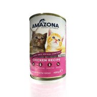 Amazona kitten food chicken pate 400g