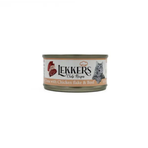 Lekkers Red Tuna with chicken flake & beef - Jelly