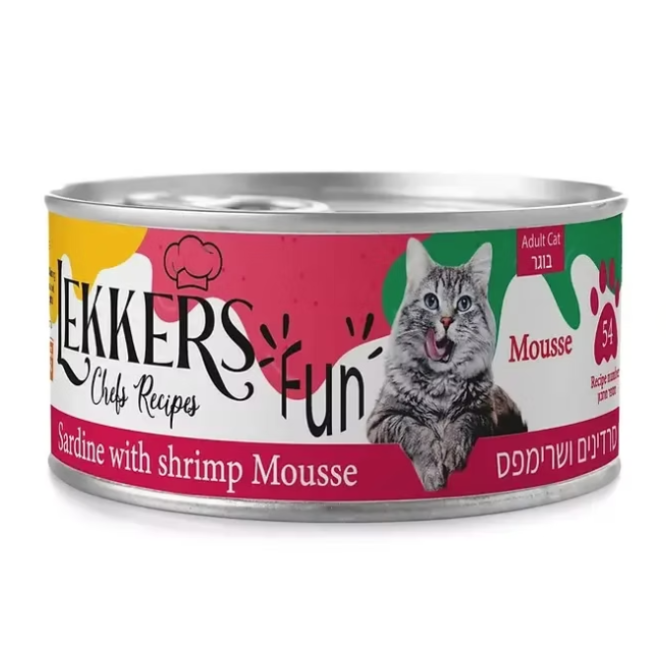 Lekkers sardine with shrimp mousse 185 g