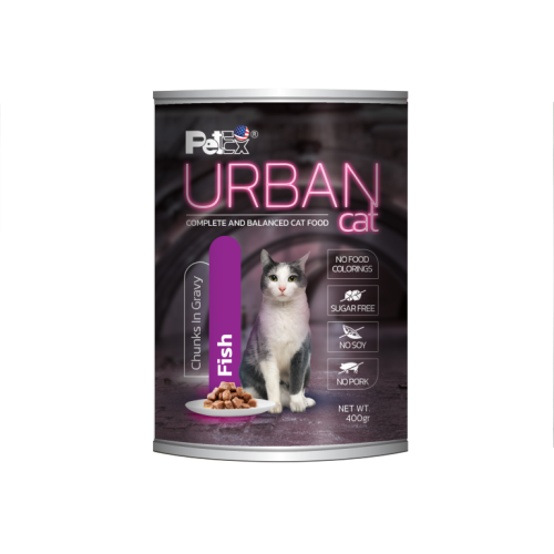 Petex Urban cat pieces of fish meat in a juicy sauce 400 grams