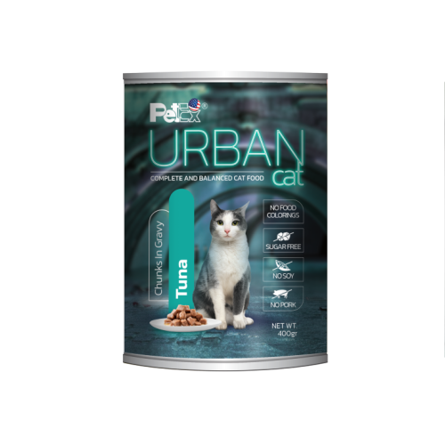 Petex Urban cat pieces of tuna meat in a juicy sauce 400 grams