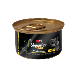 Petex Urban Cat Gold - chicken breast in gravy 85 grams