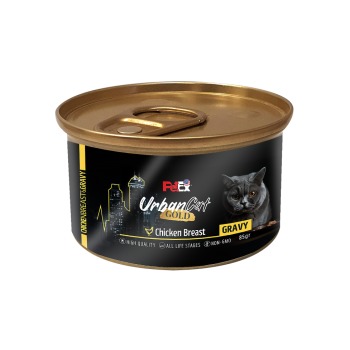 Petex Urban Cat Gold - chicken breast in gravy 85 grams