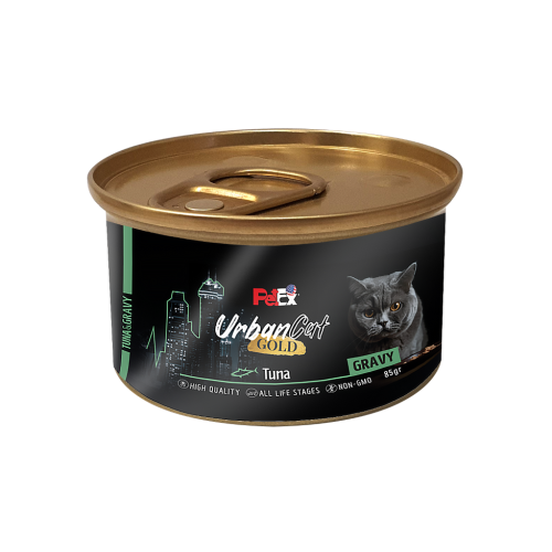 Petex Urban Cat Gold - Tuna in gravy 85 grams