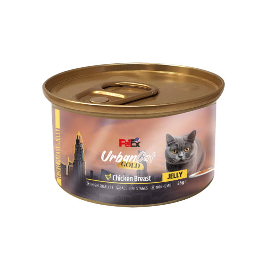 Petex Urban Cat Gold - Chicken breast in jelly 85 grams