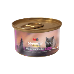 Petex Urban Cat Gold - Tuna, mackerel & sardines in jelly 85 grams