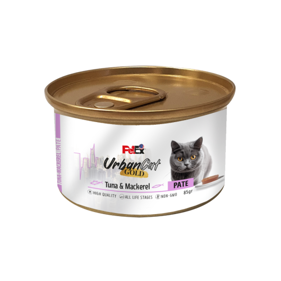 Petex Urban Cat Gold - Tuna and mackerel pate 85 grams