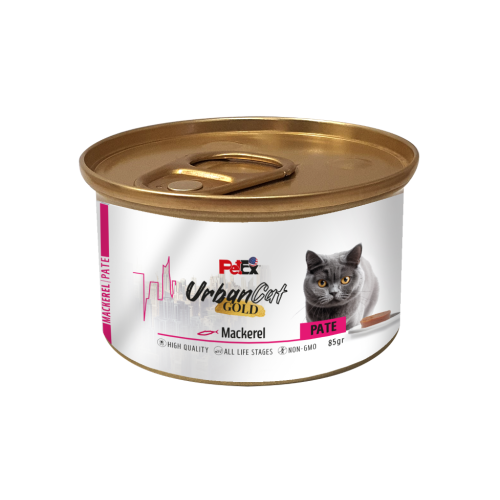 Petex Urban Cat Gold - Mackerel pate 85 grams