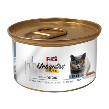 Petex Urban Cat Gold - sardine pate 85 grams