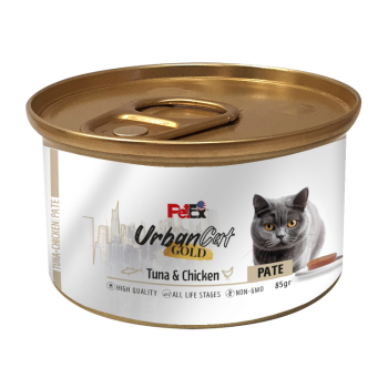 Petex Urban Cat Gold - Tuna and chicken pate 85 grams