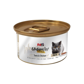 Petex Urban Cat Gold - Tuna and chicken pate 85 grams