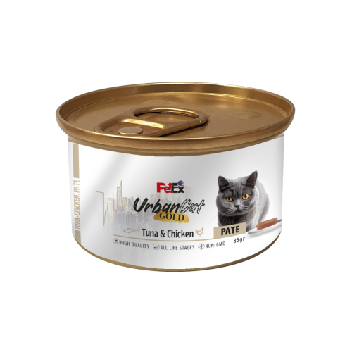 Petex Urban Cat Gold - Tuna and chicken pate 85 grams