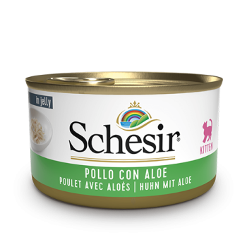 Schesir For Kitten - Chicken with aloe 85 g