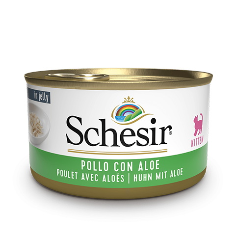 Schesir For Kitten - Chicken with aloe 85 g