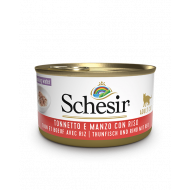 Schesir - Tuna and Beef with Natural Rice 85 g