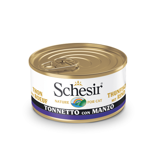 Schesir - Tuna with Beef 85 g