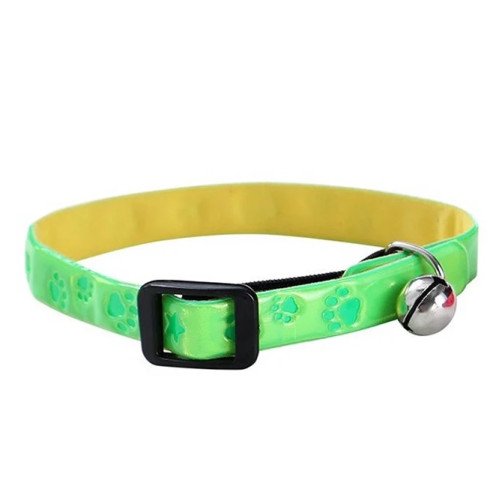 Reflective Cat Collar with Paw print
