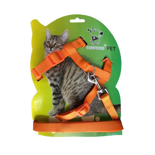 Adjustable Cat Harness With Leash