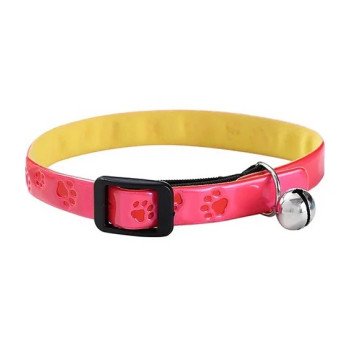 Reflective Cat Collar with Paw print