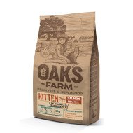 Oak's farm Grain-Free food with Salmon For kittens