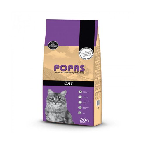 Popas complete food with chicken for cats 3kg