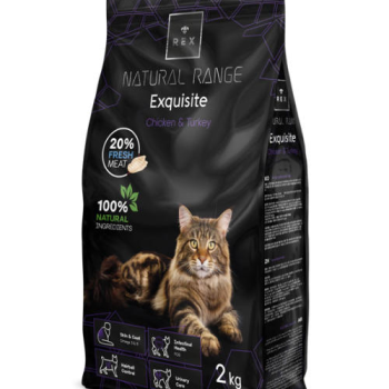 REX adult anti-hairballs cats food with chicken and turkey 2kg