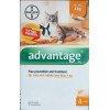 Advantage الوقاية والعلاج من البراغيث أقل من 4 كيلو