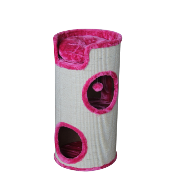 Petex cat soft sitting area with pink fur PS170