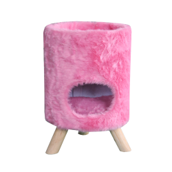 Petex Royal cat sitting area with pink fur PS109