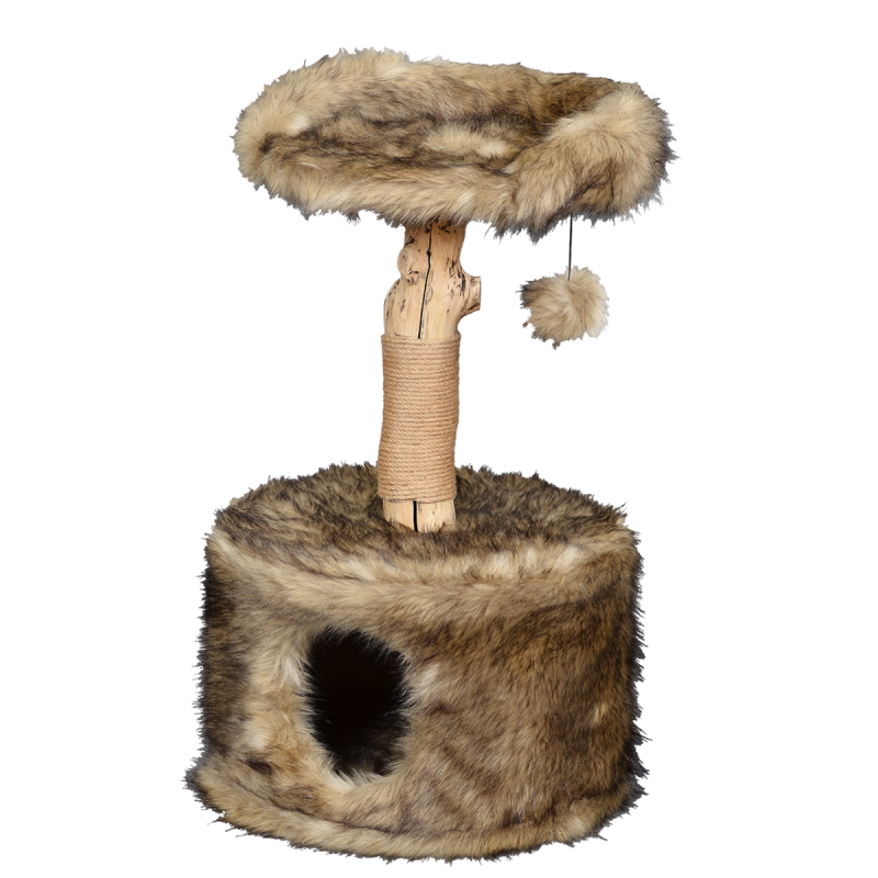 Petex Cat Scratcher From Natural Wood HY18341