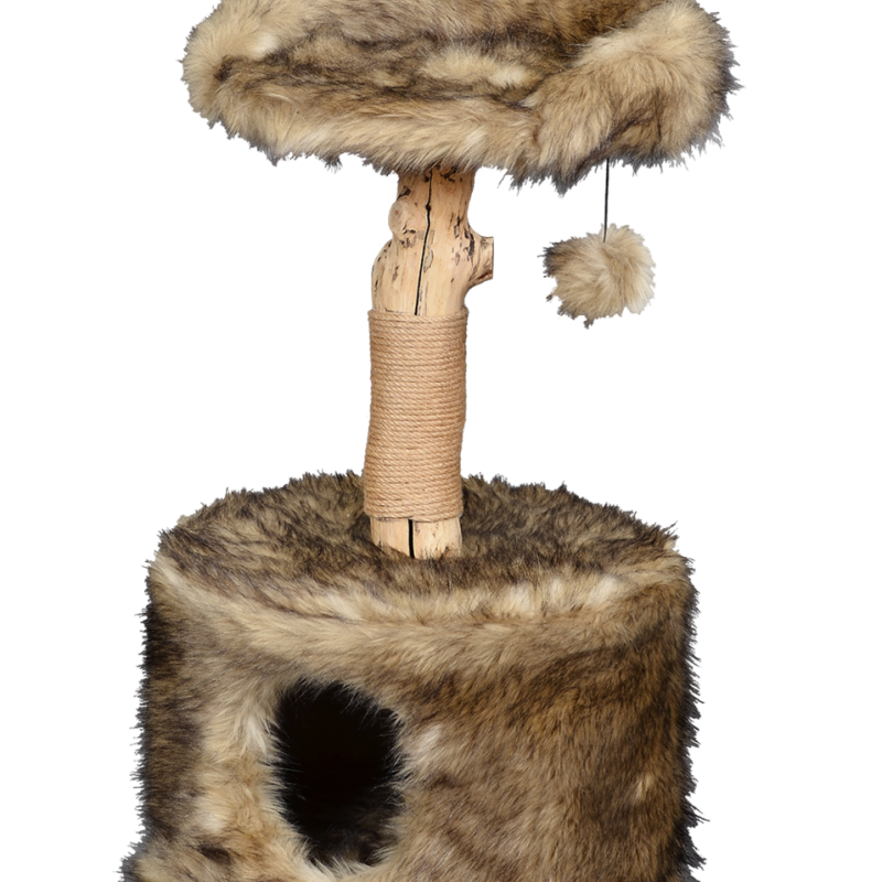 Petex Cat Scratcher From Natural Wood HY18341