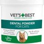 Vet's Best بودرة تنظيف الاسنان للقطط