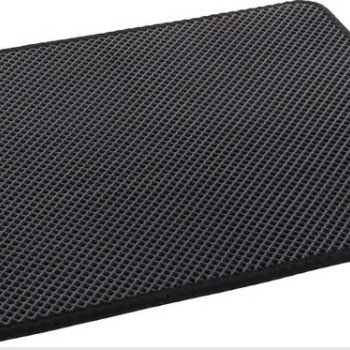 Trapping cat litter mat - black