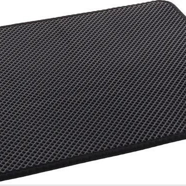 Trapping cat litter mat - black