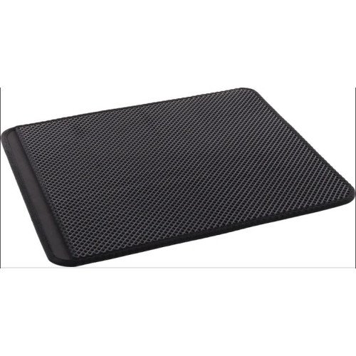 Trapping cat litter mat - black