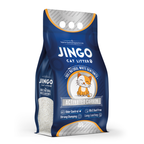 Jingo cat litter with Activated Carbon 10 L