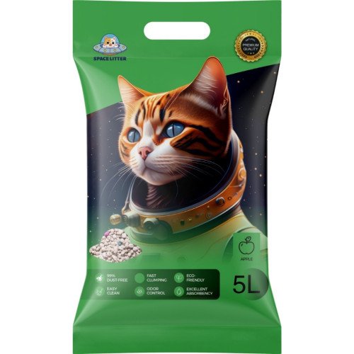 Space cat litter apple scented 10 L