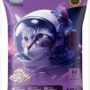 Space crushed cat litter lavender scented 10 L