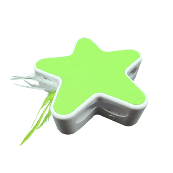 Five-point star box electric toy with Interactive fur