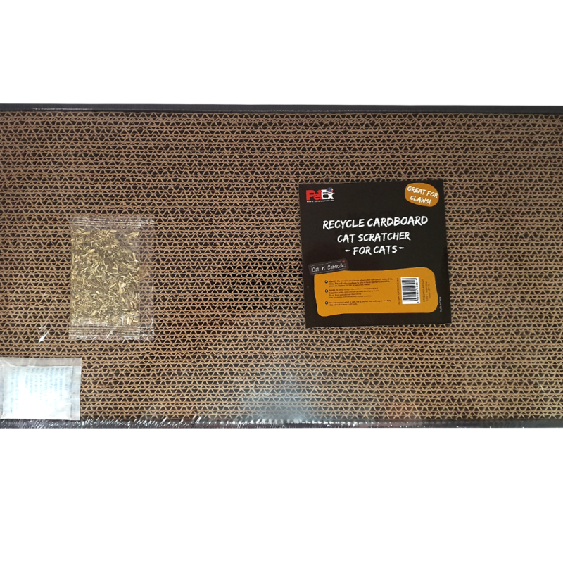 Petex recycle cardboard cat scratcher