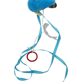 Petex blue mouse + rope for cats