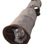 Petex Cat tunnel 120 cm - light grey