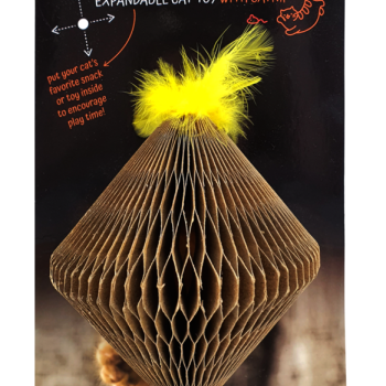 Petex Expandable Toy in the shape of a diamond