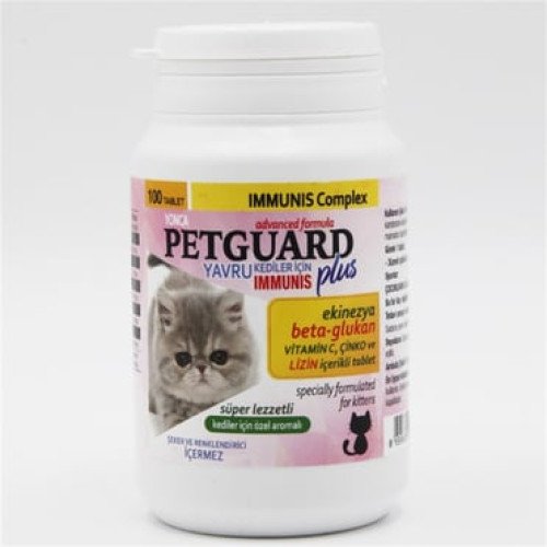 PetGuard Tablet Immune Support Vitamin for Kittens