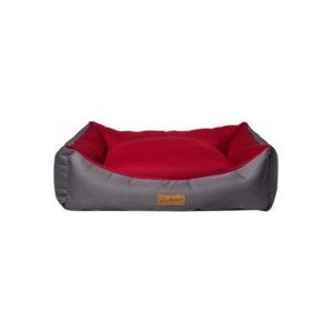 Amazona ice cream Pet Bed (red - grey)