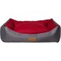 Amazona ice cream Pet Bed (red - grey)