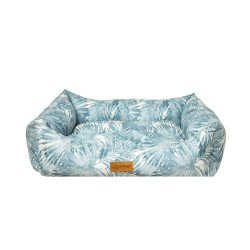Amazona palm Pet Bed - blue